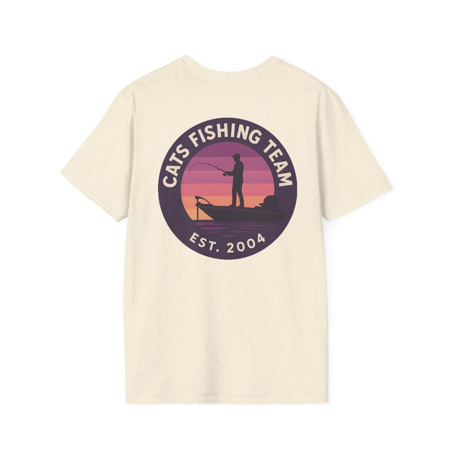 Vintage Cats Fishing Team T-Shirt
