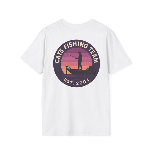 Vintage Cats Fishing Team T-Shirt
