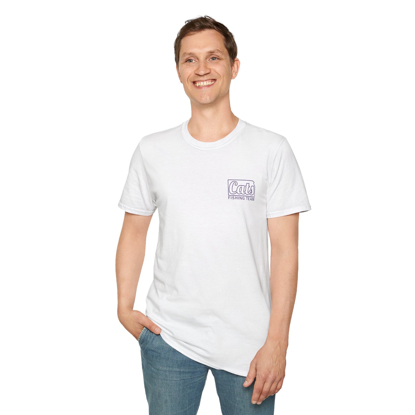 Vintage Cats Fishing Team T-Shirt
