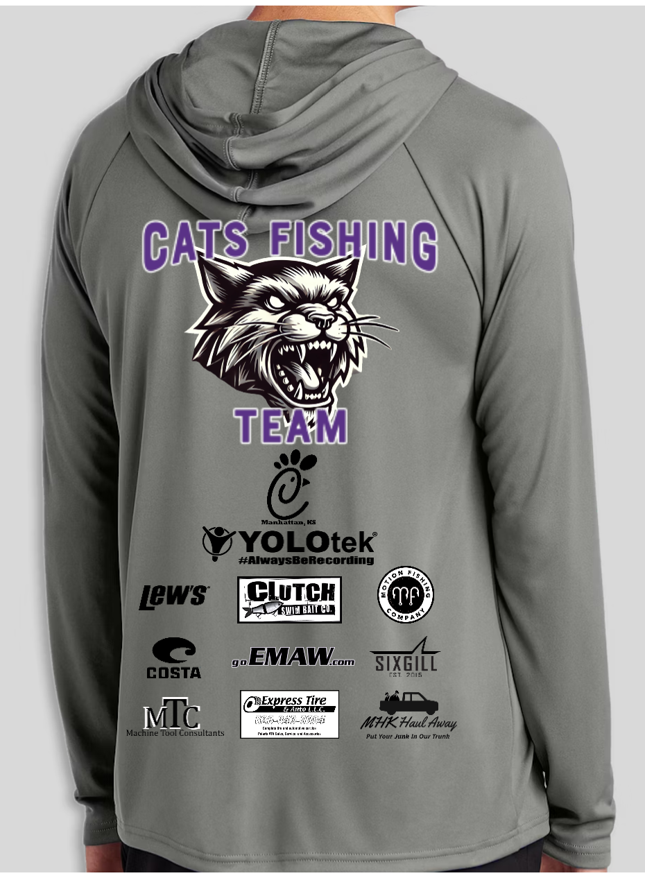 Cats Fishing Team Sunshirt